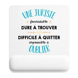 Tapis de souris ergonomique avec repose-poignet, accessoire bureau pour femme et homme, fête des pères, cadeau pas cher, idée cadeau fête des mères, secret santa, départ à la retraite, télétravail et gaming