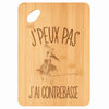 Planche bambou gravée personnalisée femme homme idée cadeau Fête des Mères Fête des Pères apéro papa maman prénom cuisine plateau fromage