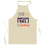 Cadeau Cuisinier cuisinière mère maman papa père mamie papi Vêtement Blouse de protection Barbecue Jardinage Tablier de Travail Tâches ménagères 