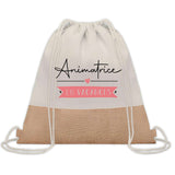 Sac Fête des Mères Mamie Maman Cadeau anniversaire Noël Travail Métier Départ Retraite Collègue Femme cabas shopping plage