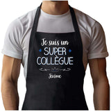 Cadeau Cuisinier cuisinière mère maman papa père mamie papi Vêtement Blouse de protection Barbecue Jardinage Tablier de Travail Tâches ménagères 