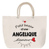 Sac Fête des Mères Mamie Famille Idée Cadeau anniversaire Noël Travail Boulot Métier Départ Retraite Collègue Femme cabas shopping plage