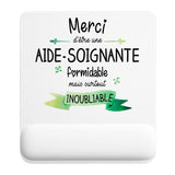 Tapis de souris ergonomique avec repose-poignet, accessoire bureau pour femme et homme, fête des pères, cadeau pas cher, idée cadeau fête des mères, secret santa, départ à la retraite, télétravail et gaming