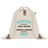 Sac à dos avec pochette Un Inspecteur Formidable