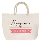 Sac Fête des Mères Mamie Famille Idée Cadeau anniversaire Noël Travail Boulot Métier Départ Retraite Collègue Femme cabas shopping plage