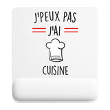 Tapis de souris ergonomique avec repose-poignet, accessoire bureau pour femme et homme, fête des pères, cadeau pas cher, idée cadeau fête des mères, secret santa, départ à la retraite, télétravail et gaming