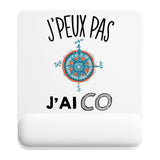 Tapis de souris ergonomique avec repose-poignet, accessoire bureau pour femme et homme, fête des pères, cadeau pas cher, idée cadeau fête des mères, secret santa, départ à la retraite, télétravail et gaming