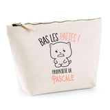 Trousse pochette de rangement maquillage Fête des Mères Mamie Famille Idée Cadeau anniversaire Noël Travail Boulot Métier Départ Retraite Collègue Femme