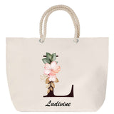 Sac Fête des Mères Mamie Famille Idée Cadeau anniversaire Noël Travail Boulot Métier Départ Retraite Collègue Femme cabas shopping plage