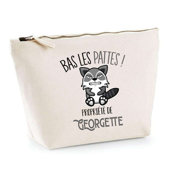 Trousse pochette de rangement maquillage Fête des Mères Mamie Famille Idée Cadeau anniversaire Noël Travail Boulot Métier Départ Retraite Collègue Femme