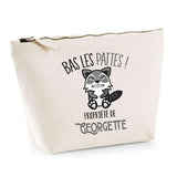 Trousse pochette de rangement maquillage Fête des Mères Mamie Famille Idée Cadeau anniversaire Noël Travail Boulot Métier Départ Retraite Collègue Femme