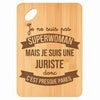 Planche bambou gravée personnalisée femme idée cadeau Fête des Mères apéro 30×20 prénom cuisine plateau fromage anniversaire noel maman mamie