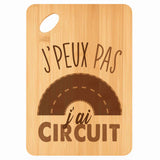 Planche bambou gravée personnalisée femme homme idée cadeau Fête des Mères Fête des Pères apéro papa maman prénom cuisine plateau fromage