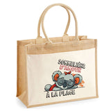 Sac Fête des Mères Mamie MAman Soeur Femme Famille Idée Cadeau anniversaire Noël Travail Boulot Métier Départ Retraite Collègue Femme cabas shopping plage