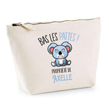 Trousse pochette de rangement maquillage Fête des Mères Mamie Famille Idée Cadeau anniversaire Noël Travail Boulot Métier Départ Retraite Collègue Femme