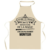 Cadeau Cuisinier cuisinière mère maman papa père mamie papi Vêtement Blouse de protection Barbecue Jardinage Tablier de Travail Tâches ménagères 