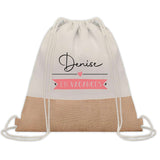 Sac Fête des Mères Mamie Maman Cadeau anniversaire Noël Travail Métier Départ Retraite Collègue Femme cabas shopping plage