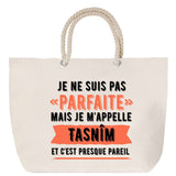 Sac Fête des Mères Mamie Famille Idée Cadeau anniversaire Noël Travail Boulot Métier Départ Retraite Collègue Femme cabas shopping plage