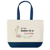 Sac de shopping bleu Auxiliaire de Vie d'exception