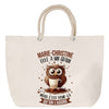 Sac Fête des Mères Mamie Famille Idée Cadeau anniversaire Noël Travail Boulot Métier Départ Retraite Collègue Femme cabas shopping plage