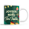 Mug de Noël Prénom personnalisable Vert - Planetee