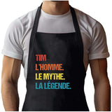 Cadeau Cuisinier cuisinière mère maman papa père mamie papi Vêtement Blouse de protection Barbecue Jardinage Tablier de Travail Tâches ménagères 