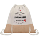 Sac Fête des Pères Papi Papa Cadeau anniversaire Noël Travail Boulot Métier Départ Retraite Collègue Homme cabas shopping plage