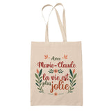 Sac Tote Bag Fête des Mères Fêtes des Pères Mamie Papi Famille Idée Cadeau anniversaire Noël Travail Boulot Métier Départ Retraite Collègue Femme Homme