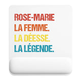 Tapis de souris ergonomique avec repose-poignet, accessoire bureau pour femme et homme, fête des pères, cadeau pas cher, idée cadeau fête des mères, secret santa, départ à la retraite, télétravail et gaming