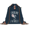 sac a dos bleu coton recycle avec pochette idee cadeau originale pour collegue ami prof ou membre de la famille cadeau mixte noel anniversaire secret santa ou depart au travail sac leger pratique et ecologique design breton moderne