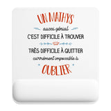 Tapis de souris ergonomique avec repose-poignet, accessoire bureau pour femme et homme, fête des pères, cadeau pas cher, idée cadeau fête des mères, secret santa, départ à la retraite, télétravail et gaming
