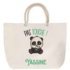Sac Fête des Mères Mamie Famille Idée Cadeau anniversaire Noël Travail Boulot Métier Départ Retraite Collègue Femme cabas shopping plage