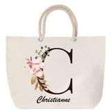 Sac Fête des Mères Mamie Famille Idée Cadeau anniversaire Noël Travail Boulot Métier Départ Retraite Collègue Femme cabas shopping plage