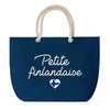 Sac de plage Bleu anse corde Petite Finlandaise