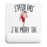 Tapis de souris ergonomique avec repose-poignet, accessoire bureau pour femme et homme, fête des pères, cadeau pas cher, idée cadeau fête des mères, secret santa, départ à la retraite, télétravail et gaming