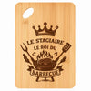 Planche bambou gravée personnalisée homme idée cadeau Fête des Pères apéro 30×20 prénom cuisine plateau fromage anniversaire noel papa papi 