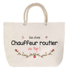 Sac Fête des Mères Mamie Famille Idée Cadeau anniversaire Noël Travail Boulot Métier Départ Retraite Collègue Femme cabas shopping plage