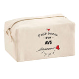 Sac Fête des Mères Mamie Famille Idée Cadeau anniversaire Noël Travail Boulot Métier Départ Retraite Collègue Femme cabas shopping plage