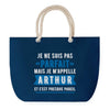 Sac de plage Bleu anse corde Arthur Parfait