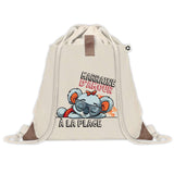 Sac à dos avec pochette Marraine Koala à la Plage