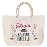Sac Fête des Mères Mamie Famille Idée Cadeau anniversaire Noël Travail Boulot Métier Départ Retraite Collègue Femme cabas shopping plage