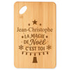 Planche à découper cadeau Noël famille amis papa maman mamie papi, idée cadeau apéro et cuisine, Secret Santa