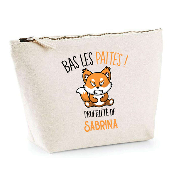 Trousse pochette de rangement maquillage Fête des Mères Mamie Famille Idée Cadeau anniversaire Noël Travail Boulot Métier Départ Retraite Collègue Femme