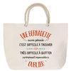 Sac Fête des Mères Mamie Famille Idée Cadeau anniversaire Noël Travail Boulot Métier Départ Retraite Collègue Femme cabas shopping plage