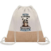 Sac Fête des Pères Papi Papa Cadeau anniversaire Noël Travail Boulot Métier Départ Retraite Collègue Homme cabas shopping plage