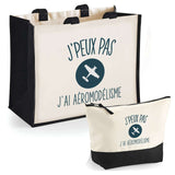 Cabas homme ou femme sac plage ou shopping tote bag pochette trousse Idée cadeau original pour anniversaire Noël travail départ retraite collègue famille fete des mères fetes des pères papa maman mamie papi