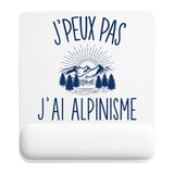 Tapis de souris ergonomique avec repose-poignet, accessoire bureau pour femme et homme, fête des pères, cadeau pas cher, idée cadeau fête des mères, secret santa, départ à la retraite, télétravail et gaming