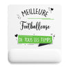 Tapis de souris ergonomique avec repose-poignet, accessoire bureau pour femme et homme, fête des pères, cadeau pas cher, idée cadeau fête des mères, secret santa, départ à la retraite, télétravail et gaming