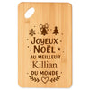 Planche à découper cadeau Noël famille amis papa maman mamie papi, idée cadeau apéro et cuisine, Secret Santa