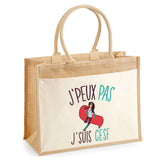 Sac Fête des Mères Mamie Famille Idée Cadeau anniversaire Noël Travail Boulot Métier Départ Retraite Collègue Femme cabas shopping plage Homme Papa Papi Pères Frère